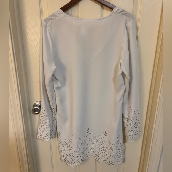 Kenneth Cole White Swimsuit Cover-Up Dress – Size Small (Fits Medium) | GUC - Picture 4 of 6